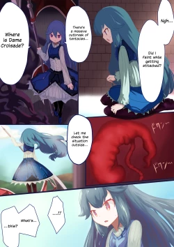 Page 17 of Shoujo Kishi "Tatoe Shokushu ni Harama Saretemo, Kujikenai!!" | "I Won't Give Up Even if I've Been Impregnated by Tentacles!!"