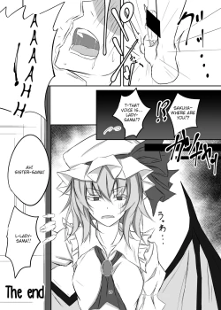 Page 29 of Koumakan de Daiji na Tokoro o Kerareru Hon | A book about getting kicked in important parts at the Scarlet Devil Mansion