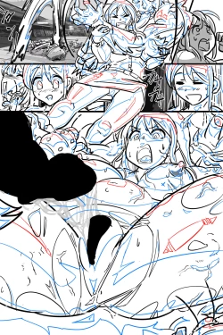 Page 181 of Naedoko ni Sare Haramu Heroine-tachi no Tatakai o Egaku Story