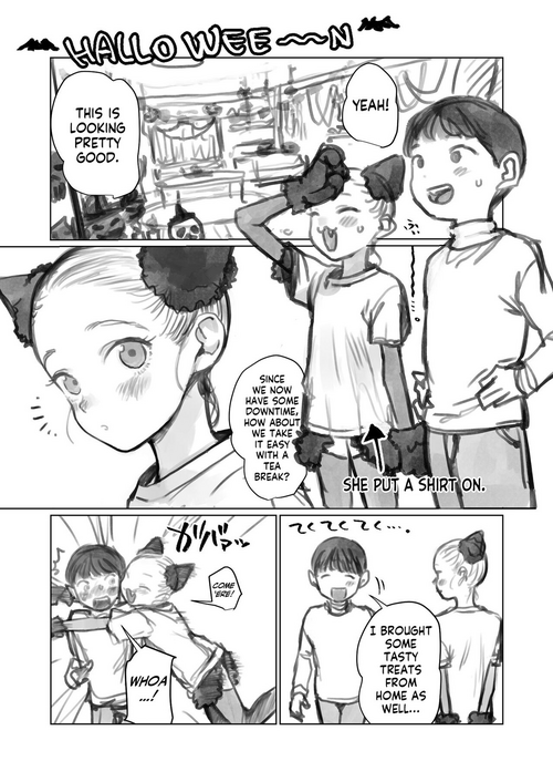 Download Halloween de Petto Kosugokko suru Nakayoshi Manadashi | My Darling Disciple Decided to Cosplay as My Pet for Halloween