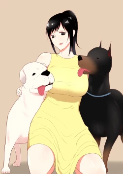 Page 2 of Wagaya ni Inu ga Yattekita