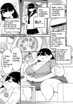 Page 1 of Ayano's Weight Gain Diary: Dream!