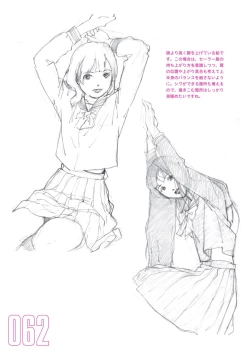 Page 64 of Toru Yoshida Tips for drawing women in 10 minutes 270 Uniforms