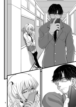 Page 6 of Amaetai Gal wa Fukegao no InCha ni Fuigui Semarimashita