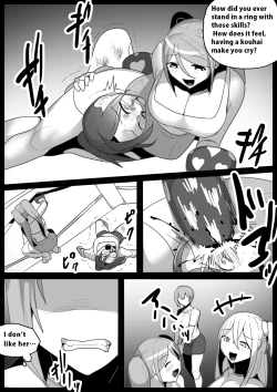 Page 14 of Akogare no Senpai no Mae de, Kouhai Wrestler ni Kaeriuchi ni Sare, Kutsujokuteki ni Make o Mitomesaserareta Hanashi. | Crushed by her Kouhai: Defeated and Disgraced before her Beloved Senpai