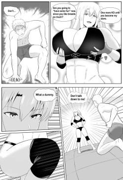 Page 12 of Taiman! I Can't Let Saki Beat Me!