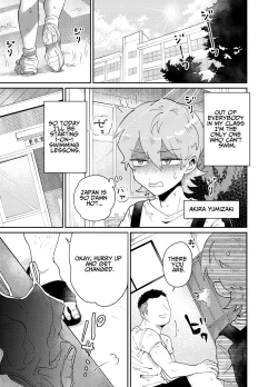 Page 3 of Namaiki Oshiego ni Sukumizu Kisete Kobetsusei Shidou! | Cocky Male Student gets Personal Sex Education Guidance in a School Swimsuit!