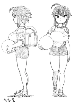 Page 1 of Chiaki-chan Rakugaki