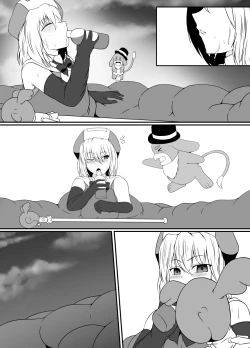 Page 77 of Mesugaki Mahou Shoujo wa Daikkirai na Zako Youma ni Karada o Torikomareta node Kankaku Shadan no Mahou o Tsukatte Asa made Taeru