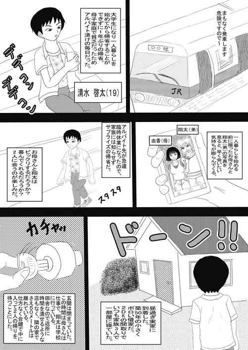 Download お母さんと弟がハメ撮りしてた