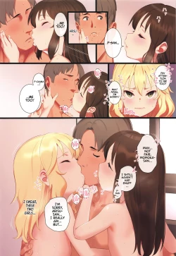 Page 27 of Tsukarehatete Kaettara Arisu to Momoka ga Seiteki ni Iyashimakutte kuremashita. | Lovely R&R with Arisu and Momoka, Gone Sexual!