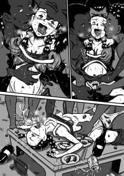 Page 43 of おかされ荘のちぃなちゃん。ヌードモデルの卵、ちぃなの肉体成長記録!「前編」