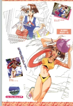 Page 17 of バーチャコール シリーズ設定原画集