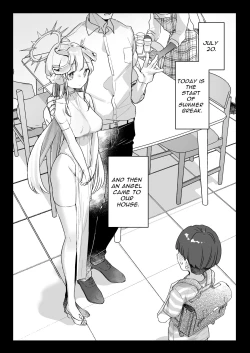 Page 2 of Onaho Ochishita Kikai Tenshi-sama to Boku no Natsuyasumi | My Summer Vacation with a Fallen Faphole Mech Angel