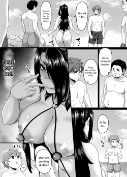 Page 7 of Kazoku Ryokou wa Yarimoku Beach de Sex Zanmai 3Mom edition~