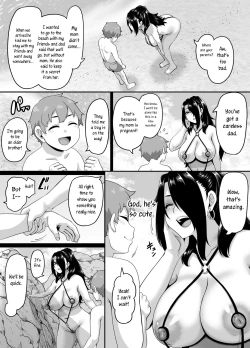 Page 9 of Kazoku Ryokou wa Yarimoku Beach de Sex Zanmai 3Mom edition~