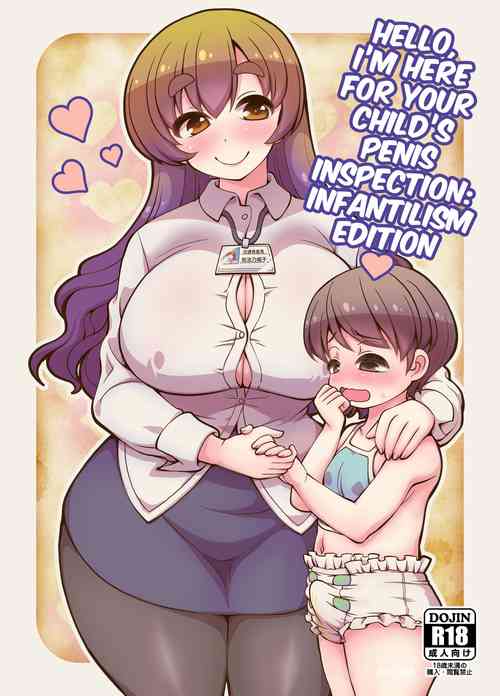 Download Konnichiwa Seitsuu Kensain desuchan de Seitsuu Hen- | Hello, I'm Here For Your Child's Penis Inspection: Infantilism Edition