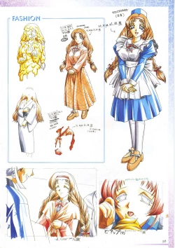 Page 70 of 真?瑠璃色の雪～ふりむけば隣に～ 設定原画集