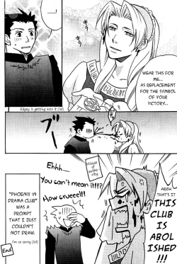 Page 37 of Ace Attorney DJ - HighSchool Bebop