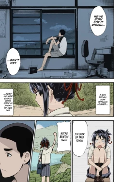 Page 30 of Kimi no Na wa.Mitsuha Miyamziu & Teshigawara Katsuhiko