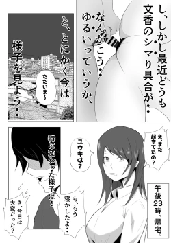 Page 10 of Tsuma ga Ore ni Naisho de Doujin AV ni Deteita no Daga.