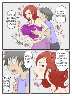 Page 4 of Keibetsu Shita Me de Seiyoku Shori Shite Kureru OkaaOka-san, who treats your sexual desires with contempt