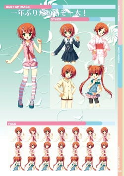 Page 47 of Natsuzora Kanata Official Visual Fan Book