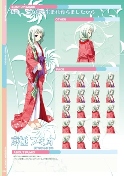 Page 84 of Natsuzora Kanata Official Visual Fan Book