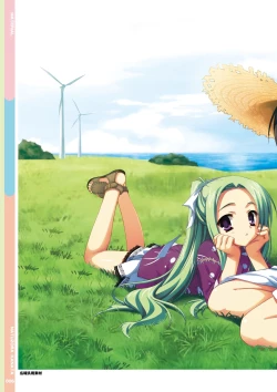 Page 8 of Natsuzora Kanata Official Visual Fan Book