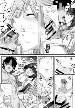 Page 10 of Serva Fes no Genkou Sagyou de Tamatta Master o Musashichan and Batty will help Master get rid of the cum he accumulated during ServantFes