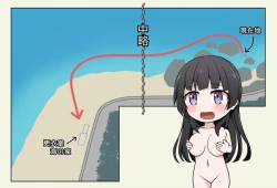 Page 13 of Rinrin had her swimsuit washed away + Textless + Bonus