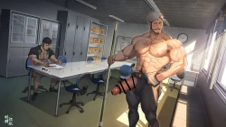 Page 10 of nullQ肌肉咖啡馆番外：店长天池的一天