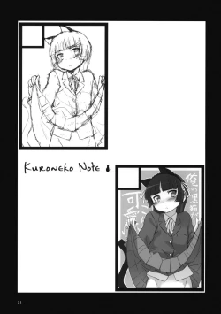 Page 20 of Kuroneko Note.