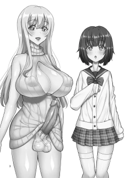 Page 1 of Futanari Onee-san ga Uraaka Otokonoko o Hentai Maso Mesu ni Otoshichaimasu