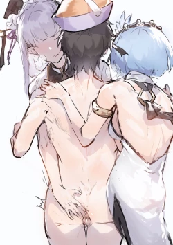 Page 11 of Subaru x Emilia and Rem