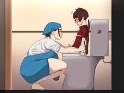 Page 288 of SEXでお悩み解決！美人な掃除のおばさん