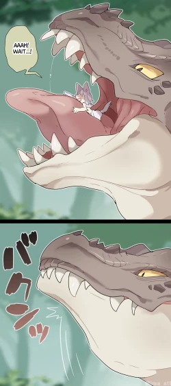 Page 4 of Dinosaur-shaped dragon VORE