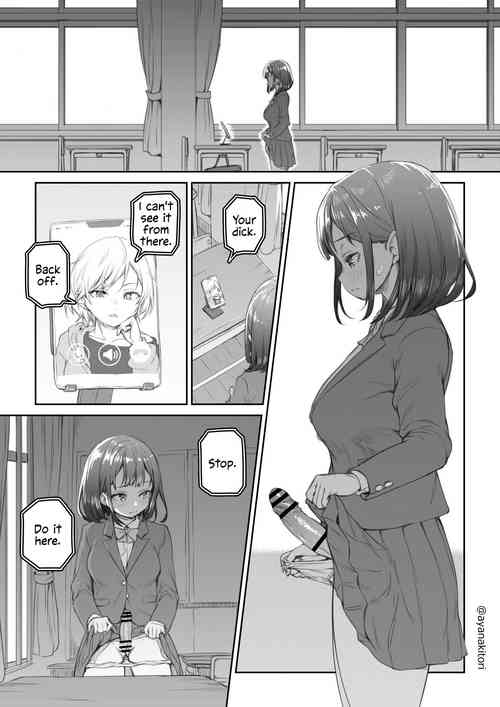 Download Kyoushitsu de Remote Hitori H Saserareru Futanari-chan