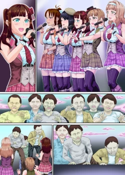 Page 25 of Chika Idol × Kansen. Watashi-tachi Oma〇ko Debut Shimasu! Guerrilla Rojou Live Sex mo Nakadashi Fan Service mo Nan datte Shimasu!～