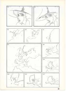 Page 55 of THE ANIMATOR 1 Yoshinori Kaneda Special Issue