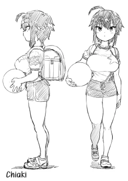 Page 1 of Chiaki-chan Rakugaki