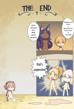 Page 11 of welcome to chaldea's h cafe