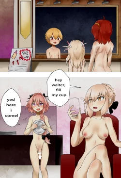 Page 3 of welcome to chaldea's h cafe