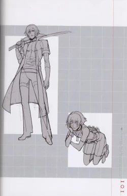 Page 102 of Togainu no chi -  Official Visual Fan Book