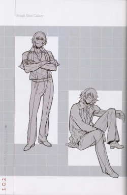 Page 103 of Togainu no chi -  Official Visual Fan Book