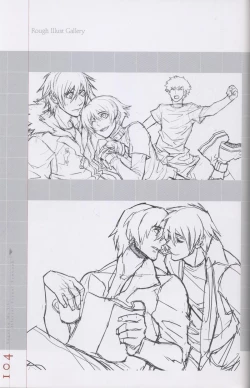 Page 105 of Togainu no chi -  Official Visual Fan Book