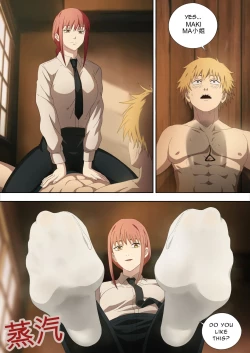 Page 5 of （AI翻译）CHAINSAWMAN - Deal With Footfetish Devil