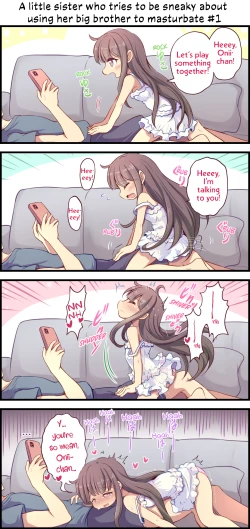 Page 1 of Barenai You Ni Nii De Onanii Suru Imouto-Chan | A Little Sister Who Tries to Be Sneaky About Using Her Big Brother to Masturbate