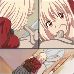 Page 22 of 「催〇術でリコリスをお持ち帰りしてみた」リコリス・リ■イル、錦○千束催○編