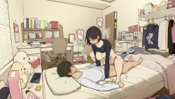 Page 32 of Kazoku zaitaku-chu demo jibun no heya de nantoka sekkusu suru gakusei jidai